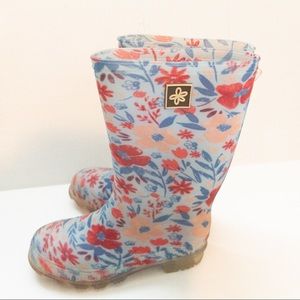 [Matilda Jane] Floral Rainboots
